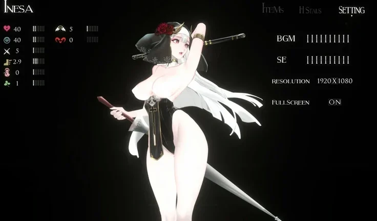 电脑版【究极ACT官中全动态】棘罪修女v0.75 骑-大壮社区