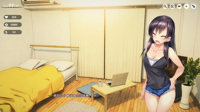 图片[4]-安卓+电脑【养成SLG/动态/全CV】家出少女1room Ver1.23 官中完结版-大壮社区